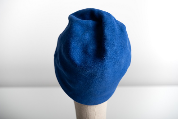 Folded Hat Feltro Lapin blu 