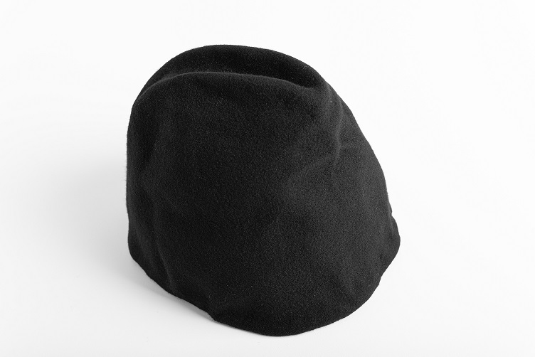 Folded Hat Feltro nero 
