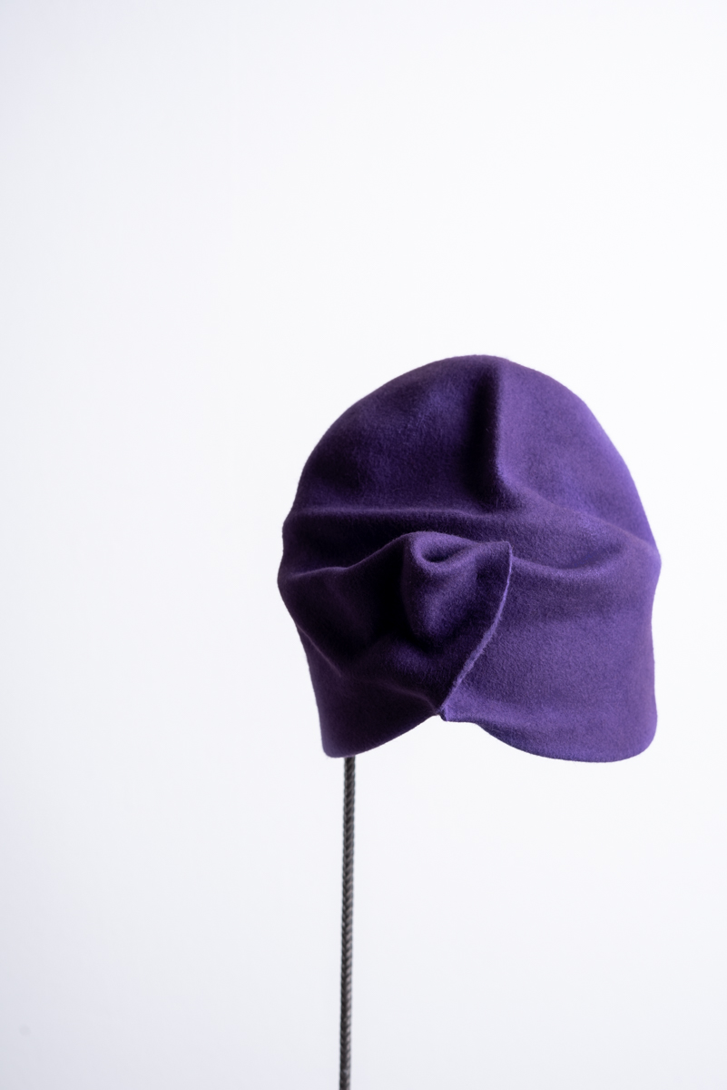 Turbante Feltro Lapin ultra violet