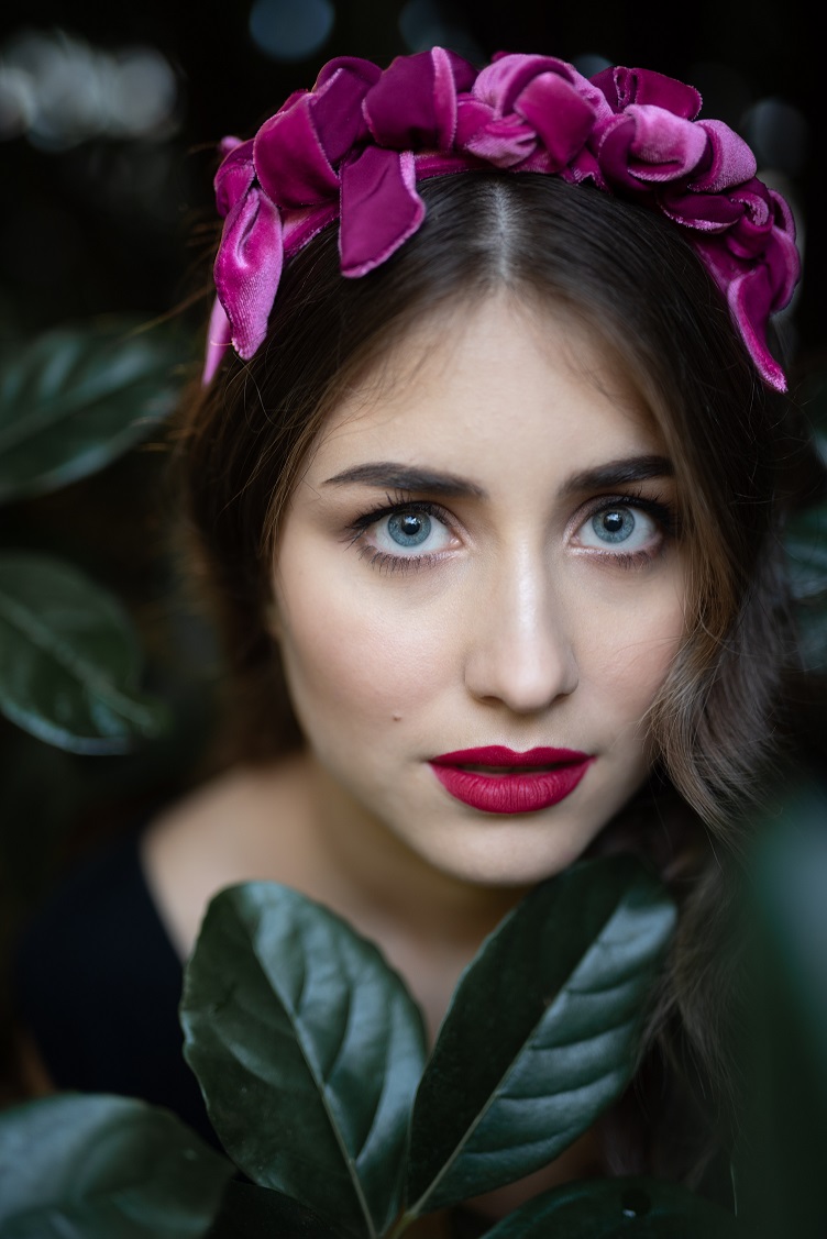 Nodi Velluto fucsia e Crepe