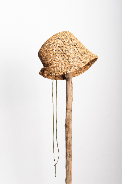  Bonnet Arriccio Natural grass straw