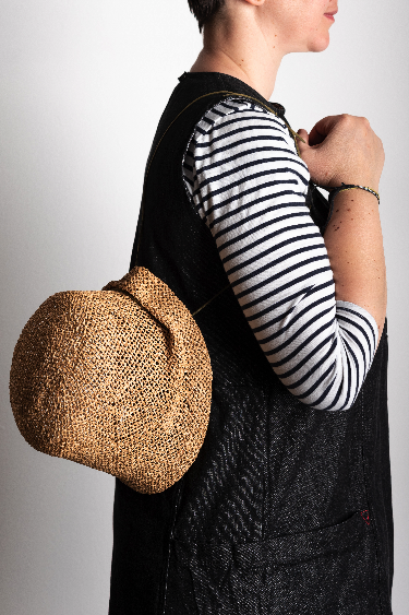  Bonnet Arriccio Natural grass straw