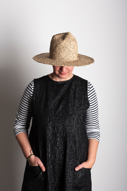  Cappello Roccia Natural grass straw